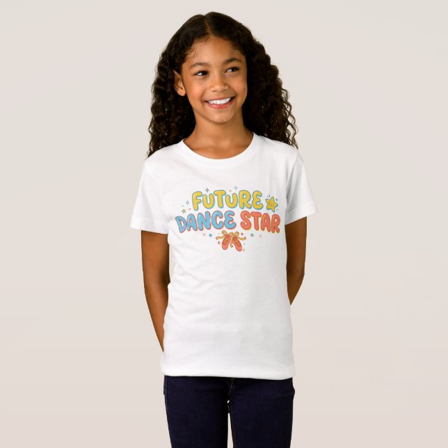 T-Shirt Future Star de la Danse  (Devant entier)