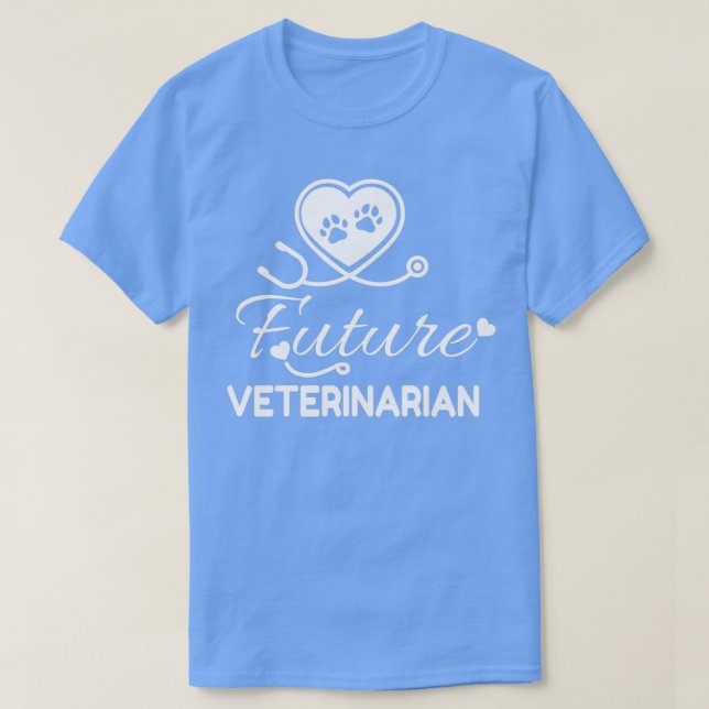 T-shirt Future Veterinarian veterinarian schoolvet student (Design devant)