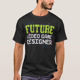 T-shirt Future Video Game Designer For Kids Game Developer