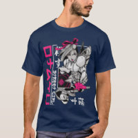 Futurisme Samurai Girls Anime Art Glitch
