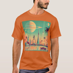 T-shirt Futuriste Atomique Nouveau Floride