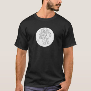 T-Shirt Futuriste Robot Line - Sci-Fi Mech Wa