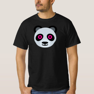 T-shirt Futuristic Panda  Customisable Colour Festival T-S