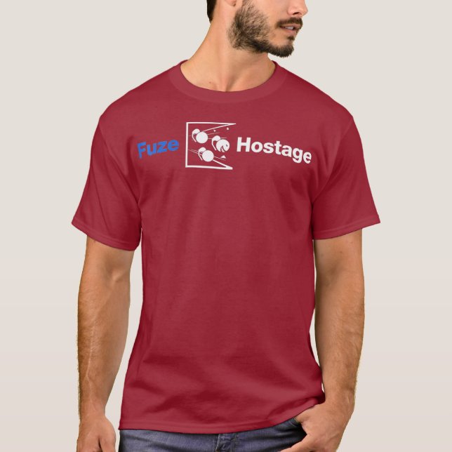 T-shirt Fuze Hostage Funny Gaming (Devant)