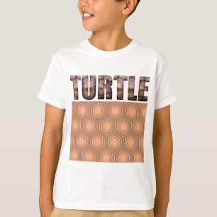T-shirt Fuzzy Express® Turtle Poster de animal