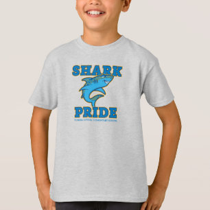 T-shirt FVES Shark Pride, Ash Youth