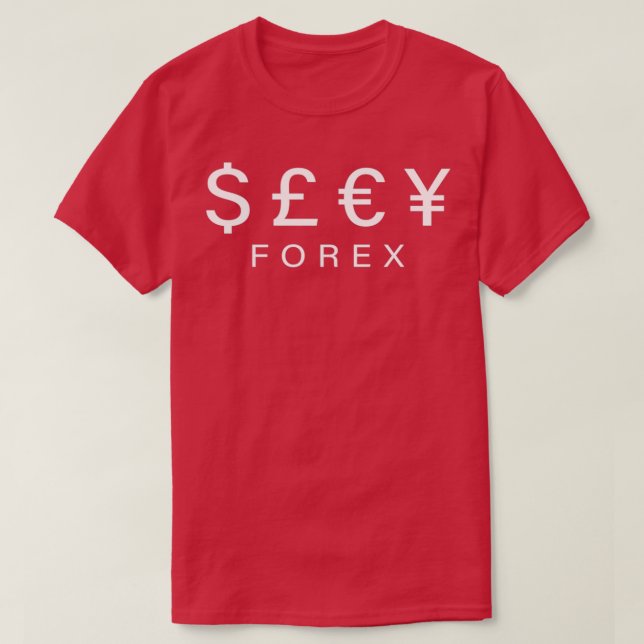 T-shirt FX Forex et Stock Market Trading passionné (Design devant)