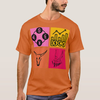 T-shirt FX Trader Forex trading Bull Bear