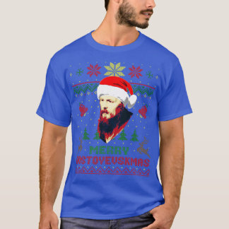 T-shirt Fyodor Dostoevsky Funny Noël 1