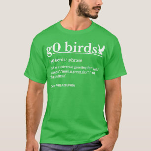 T-shirt g0, phrase sur les oiseauxPhiladelphie Fourre-tout