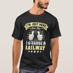 T-shirt G-Gage Railroad Trains modèles à grande échelle