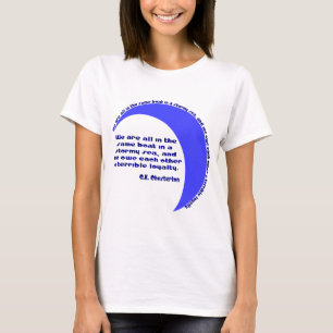 T-shirt G. K. Chesterton Mer orageuse