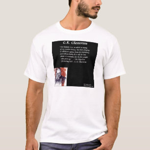 T-shirt G.K. Chesterton & Ouverture de livre de début de p