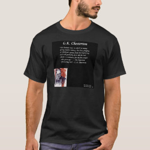 T-shirt G.K. Chesterton & Ouverture de livre de début de p