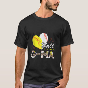 T-shirt G Ma des deux joutes de baseball softball fête des