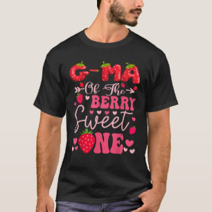 T-shirt G Ma Du Berry Sweet One Strawberry 1Er Birthda