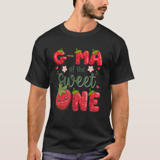 T-shirt G-Ma Of The Sweet One 1EBirthday Strawberry Love