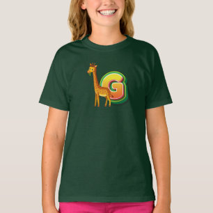 T-shirt G pour Girafe