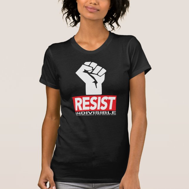 T-shirt Ga1st indivisibles résistent à la pièce en t (Devant)