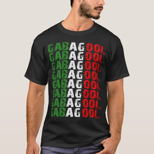 T-shirt gabagool (Devant)