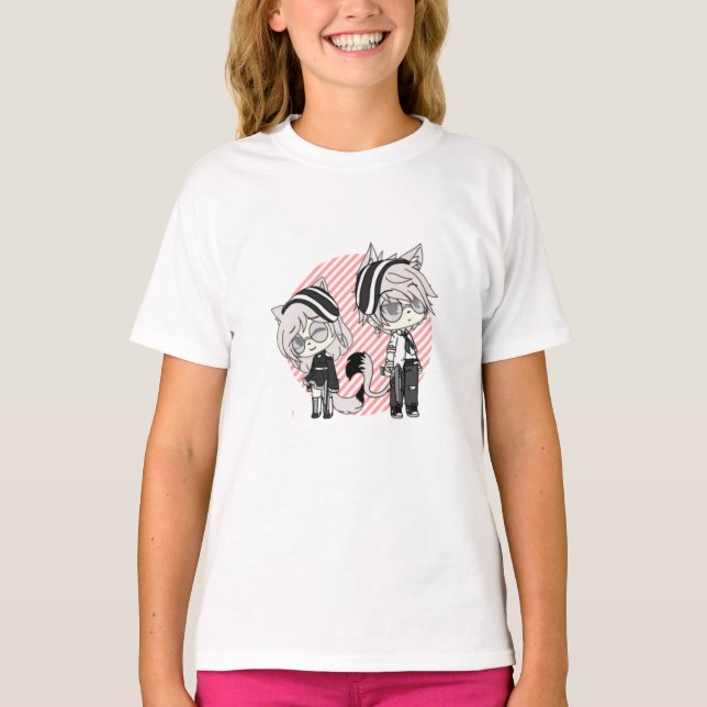T-shirt gacha, gacha life, gacha club, game, anime, (Devant)