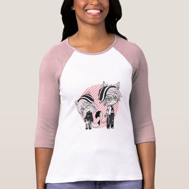 T-shirt gacha, gacha life, gacha club, game, anime, (Devant)