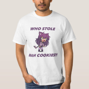 T-shirt Gacha Qui A Volé Mes Cookies ? !