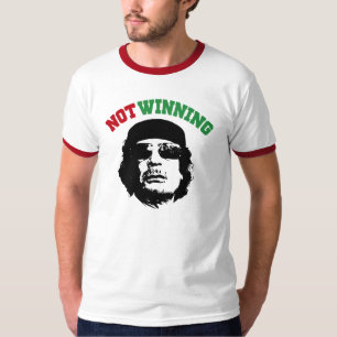 T-shirt Gaddafi ne gagnant pas
