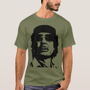 T-shirt Gaddafi transparent