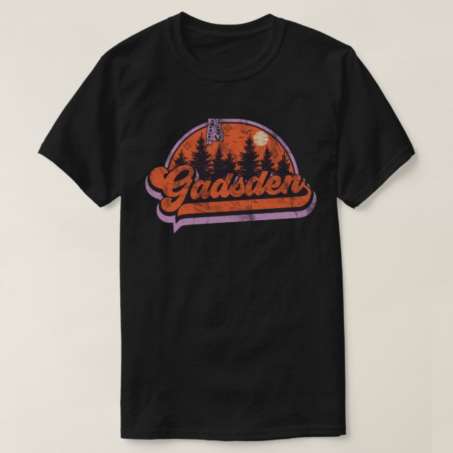 T-shirt Gadsden, Alabama (Design devant)