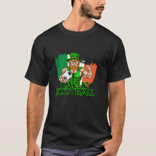 T-shirt Gaelic Football Heart Celtic Irish Soccer Rugby Ba