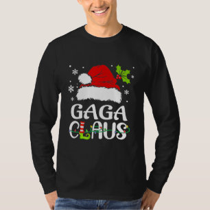 T-shirt Gaga Claus Chemise Noël Pyjama Famille Correspond