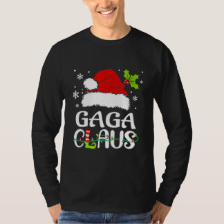 T-shirt Gaga Claus Chemise Noël Pyjama Famille Corresponda