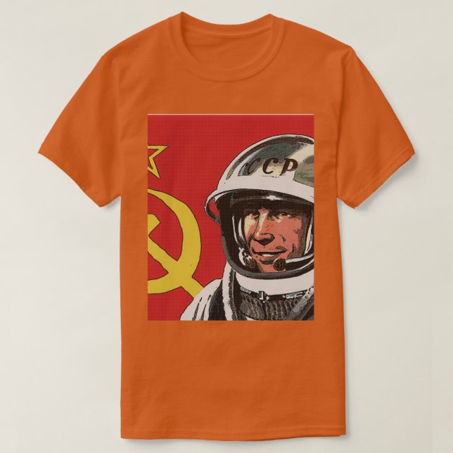 T-shirt GAGARIN CCCP Graphique (Design devant)