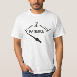 T-shirt Gage de gaz hors de la patience