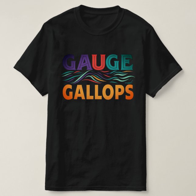 T-shirt "Gage Gallops" (Design devant)