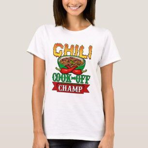 T-shirt Gagnant de la compétition Chili Cook Off Champ