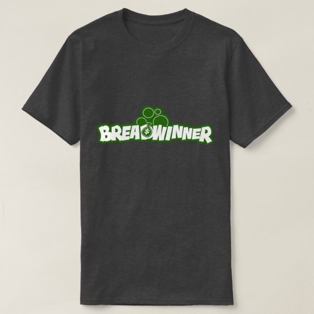 T-shirt Gagnant de pain sur mon papier (Design devant)