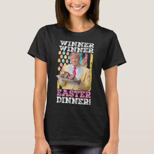 T-shirt Gagnant Dîner de Pâques Drôle Trump Pâques Us