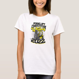 T-shirt Gagnant du concours de chariot élévateur 2022 - en