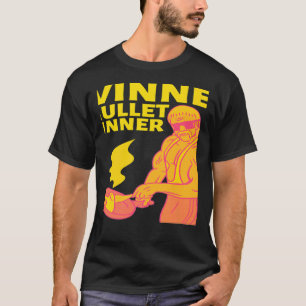 T-shirt Gagnant Gagnant Mullet Soirée au fond  1