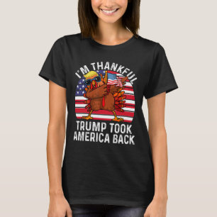 T-shirt Gagnante, je remercie Trump Won d'avoir ramené l'A