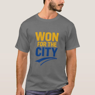 T-shirt GAGNÉ POUR LA VILLE Victoire sportive audacieuse –