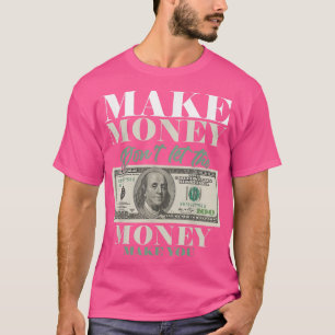 T-shirt Gagnez de l'argent Dollar Cash Millionaire Cryptod