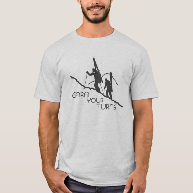 T-shirt Gagnez vos tours (Devant)