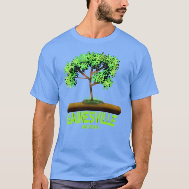 T-shirt Gainesville Géorgie Surdimensionné (Devant)