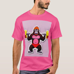 T-shirt Gains de gorille - Mode animal activé