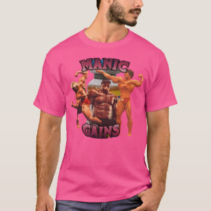 T-shirt Gains maniaques