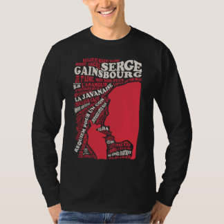T-shirt Gainsbourg - discographie