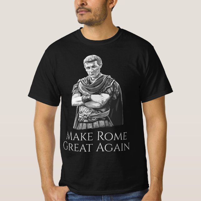 T-shirt Gaius Julius César Rendre Rome Grand Roman Hi (Devant)